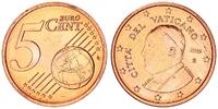 Vatikan 5 Cent Kursmünze Papst Franziskus -