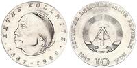 DDR 10 Mark Silber Käthe Kollwitz Grafikerin und Malerin -