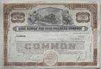 USA, Amerika alte Aktie Gulf, Mobile and Ohio Railroad, Eisenbahn, tolle Vignette -