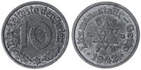Deutschland / Polen / Getto Litzmannstadt 10 Pfennig (mit Echtheitszertifikat und Fachbuch ) MAGNESIUM 0,99g Exemplar aus dem New Yorker Lot 1. Ausgabe -