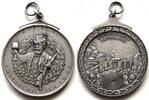 Schützenmedaillen, Laufenburg, Baden versilberte Medaille 2. Pr., Kl.B., Königsschiessen des Schützenvereins -