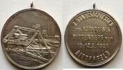 Schützenmedaillen, Bitterfeld Silbermedaille auf das 7. Bundesschiessen Bitterfeld des Kurkreises Wittenberg -