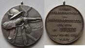 Schützenmedaillen, Bad Düben versilberte Bronzemedaille der Schiess-Standeinweihung der Schützengesellschaft von 1911 -