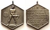 Hagen, Westfalen versilberte klippenförmige Bronzemedaille II. Verbandsschiessen des Bez. Verbandes südwestfälischer Schützenvereine -