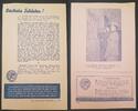 3.Reich Propaganda Flugblatt / Passierschein Russisches Flugblatt Passierschein - Propaganda gegen das 3. Reich -
