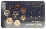 Zypern KMS 1 Cent - 2 Euro Luxury Euro Coinset -