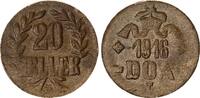 Kolonien / Deutsch-Ostafrika 20 Heller DOA J.727 b Messing -