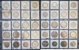 Bulgarien Lot mit 20 Münzen 2-5 Leva -