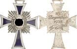 3. Reich Orden Mutterkreuz in Silber ohne Band ** -