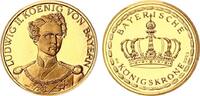 Deutschland / Bayern Goldmedaille König Ludwig II. -