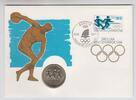 Deutschland / DDR 5 Mark „Sportbund" Numisbrief „Sportbund“ – DDR 1987, 5-Mark-Gedenkmünze -