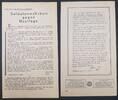 3.Reich Passierschein Russisches Flugblatt Front Nachrichten, Propagandablatt -