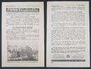3.Reich Passierschein Russisches Flugblatt Front Nachrichten, Propagandablatt -