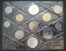 Italien KMS Serie di Monete per Collezionisti 1 Lira bis 500 Lire und 2x 500 Lire Silber -
