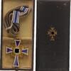 3. Reich Orden Mutterkreuz in Gold mit Band im Etui, Hersteller Redo ** -
