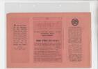 3.Reich Propaganda Flugblatt / Passierschein Russisches Flugblatt Front Nachrichten - Propaganda gegen das Dritte Reich -