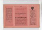 3.Reich Propaganda Flugblatt / Passierschein Russisches Flugblatt Front Nachrichten - Propaganda gegen das Dritte Reich -
