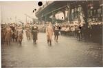 3.Reich Foto Neuabzug aus der Serie Shadows of the past Hitler in Wilhelmshaven -