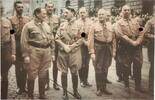 3.Reich Foto Neuabzug aus der Serie Shadows of the past Hitler, Göring, Streicher, Rosenberg -