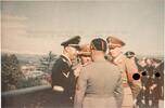 3.Reich Foto Neuabzug aus der Serie Shadows of the past Mussolini, Himmler, Goebbels -