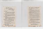 3.Reich Propaganda Flugblatt gegen das Dritte Reich, Kanonenfutter -