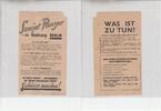 3.Reich Propaganda Flugblatt gegen das Dritte Reich, Sowjetpanzer Richtung Berlin -