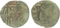 Antike / Byzanz / Constans II Bronze Follis Byzanz Bronze Follis Konstantinopel Constans II, -