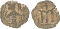 Antike / Byzanz / Constans II Bronze Follis Byzanz Bronze Follis Konstantinopel Constans II, -