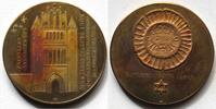 Helmut König Tombakmedaille Kulturbund der DDR, Münzausstellung des Bezirks Neubrandenburg, Friedland -
