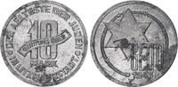 Deutschland / Polen / Getto Litzmannstadt 10 Mark (mit Echtheitszertifikat) Aluminium 3,45g aus dem New Yorker Lot -