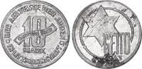 Deutschland / Polen / Getto Litzmannstadt 10 Mark (mit Echtheitszertifikat) Aluminium 2,76g aus dem New Yorker Lot -