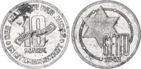Deutschland / Polen / Getto Litzmannstadt 10 Mark (mit Echtheitszertifikat) Aluminium 3,47g aus dem New Yorker Lot -