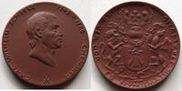 Numismatik, Porzellanmedaillen braune Porzellanmedaille (Meißen) Chemiker Carl Wilhelm Scheele, FG Numismatik Stralsund -