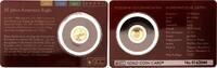Barbados 10 Dollars Gold 35 Jahre American Eagle 0,5g -