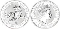 Australien 1 Dollar Silber Kookaburra -