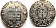 Hannover Silbermedaille, Steckmedaille Stadt, 750 Jahre, Kalendermedaille -