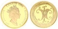 Kanada 200 Dollar Gold Mikmaq Schmetterling 22 Karat Gold 1/2 Unze -