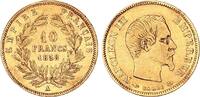 Frankreich 10 Francs Gold Napoleon III. -