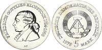 Deutschland DDR 5 Mark Friedrich Gottlieb Klopstock -