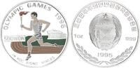 Nordkorea 500 Won Olympische Spiele 1996 - Fackelläufer 1oz Silber -