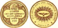 Stadt Augsburg Goldmedaille zu 1 Dukat ohne Jahr (1850) auf die Taufe SUP / SPL