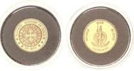 Vanuatu 50 Vatu 1998 History of Gold 1/25oz Gold FB in Kapsel