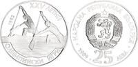 Bulgarien 25 Leva Silber XXV. Olympische Sommerspiele 1992 -