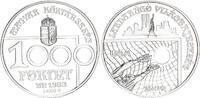 Ungarn 1000 Forint Silber FIFA Fußball-Weltmeisterschaft 1994 -