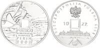 Polen 10 Zloty Silber XXIX. Olympische Sommerspiele, Beijing 2008 (Quadratisches Loch) -