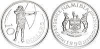 Namibia 10 Dollar Silber Essai 900 Probe Auflage 1000!!! -