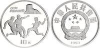 China 10 Yuan Silber FIFA Fussball-Weltmeisterschaft 1994, Vereinigte Staaten /3 Fußballspieler -