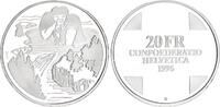 Schweiz 20 Franken Silber Riese Gargantua (Landschaften) -