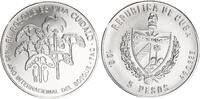 Kuba 5 Pesos Silber XXIII. Olympische Sommerspiele, Los Angeles 1984-Diskuswurf Auflage 5000!!! -