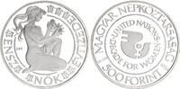 Ungarn 500 Forint Silber Vereinigte Nationen - Dekade der Frau -